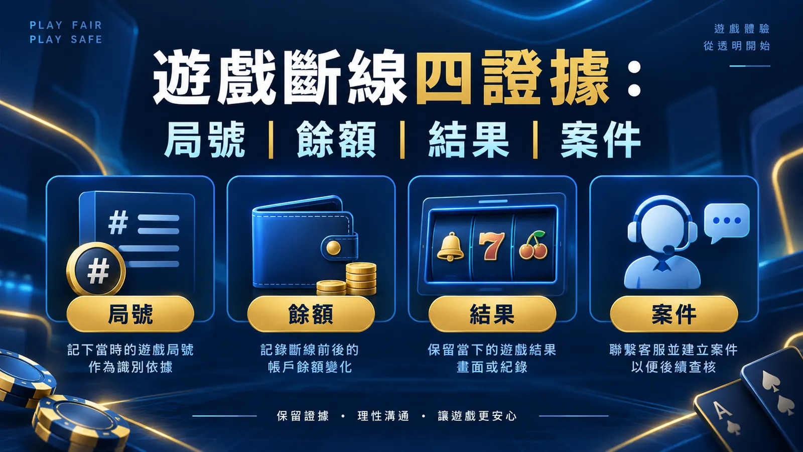 遊戲斷線後怎麼判斷是否已結算？時間、畫面、帳務與客服證據